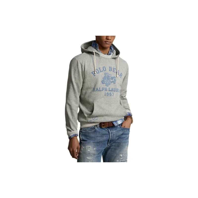 Polo Ralph Lauren SS24 Sweatshirt Men's Heather Gray-3