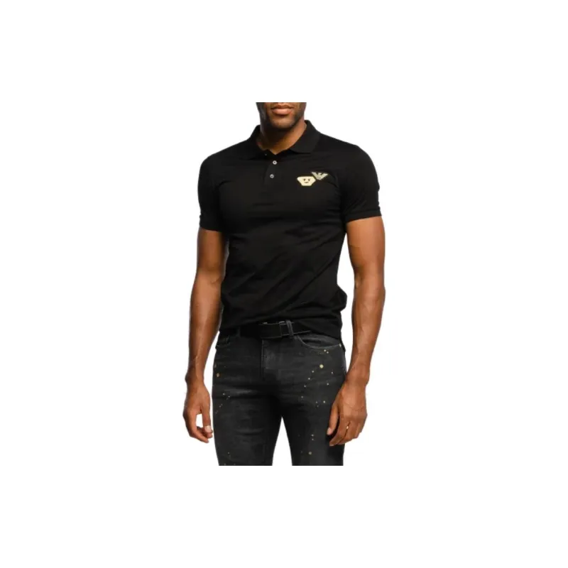 EMPORIO ARMANI Polo Shirt Men's Black-2