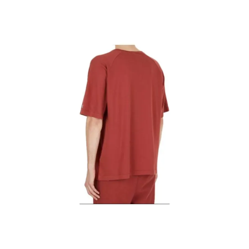 Champion Logo Patch Crewneck T Shirt-2