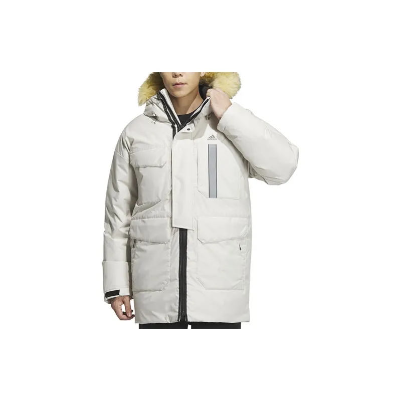 Adidas Down Jackets Men White-2