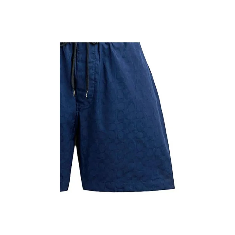 COACH SS23 Casual Shorts Men's Blue-3