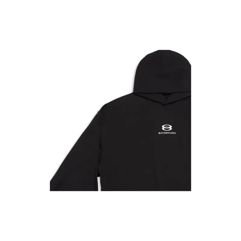 Balenciaga FW23 Sweatshirt Loose Fit Style Unisex Black-5