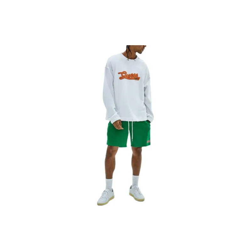 GUESS Side Logo Shorts Casual Shorts Men's Green-2