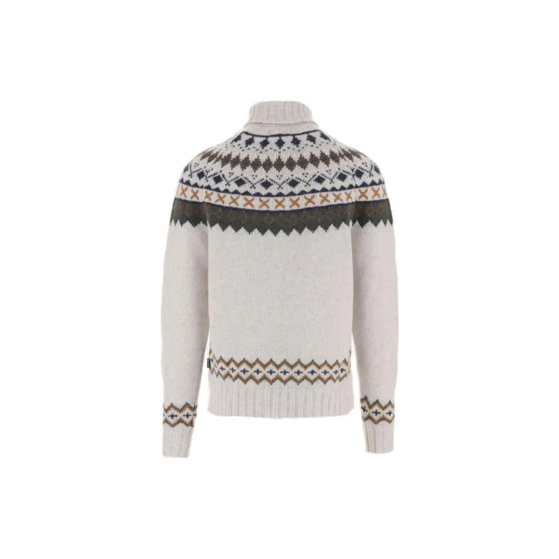 BARBOUR Isle Intarsia Turtleneck Jumper-1