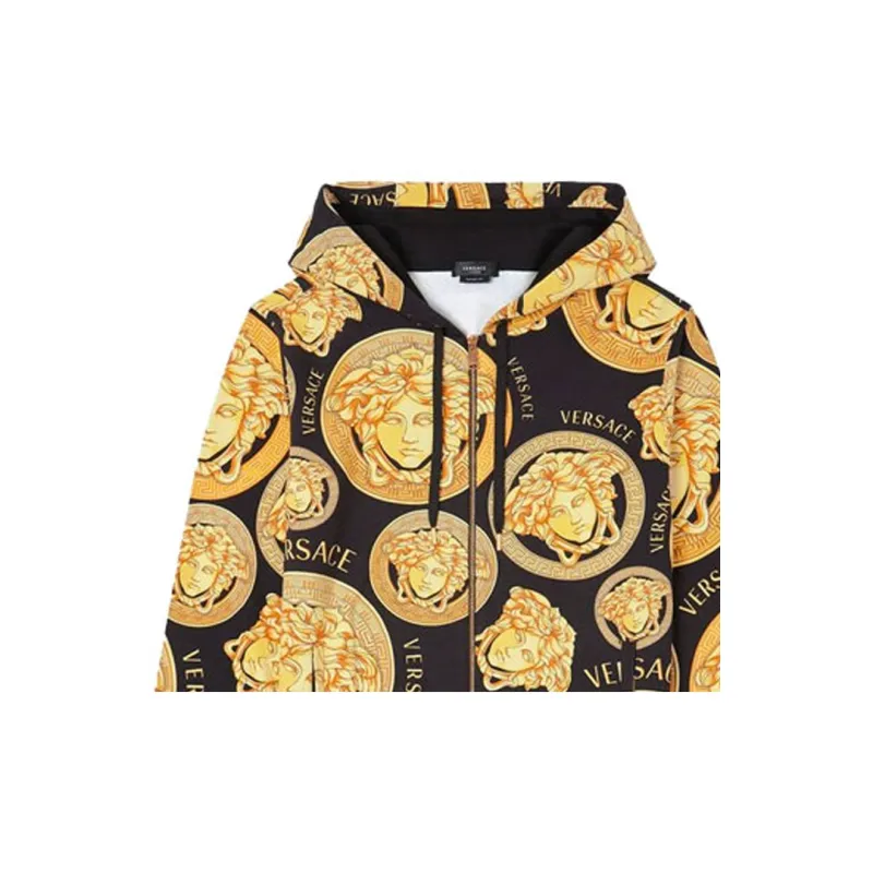 VERSACE Medusa Amplified Print Hoodie-3