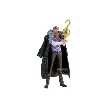 BANPRESTO One Piece Characters Great Journey, Crocodile, Sir Crocodile Bonus Gifts 17cm