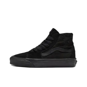 Vans SK8 HI Anti Slip Wear Resistant Low Top Skateboard Shoes Unisex Black
