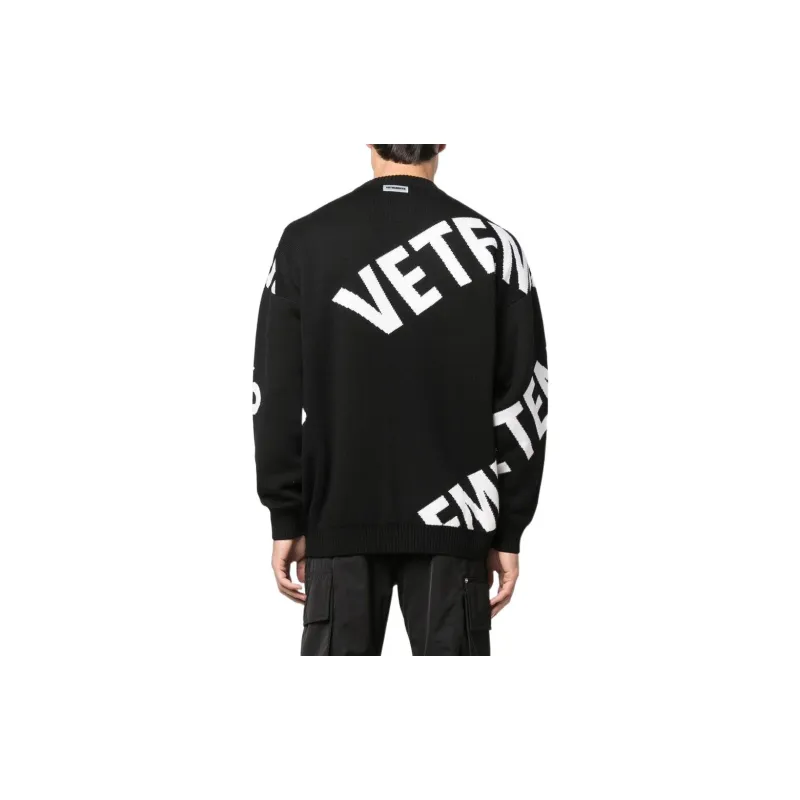 Vetements Sweaters Men Black-2
