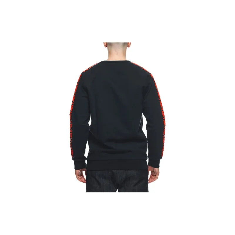 DAINESE SWEATER Sweatshirt Men's Black-Red-3