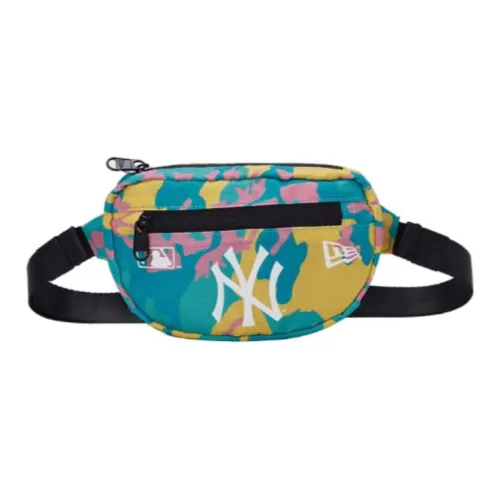 New Era × MLB Collaboration Polyester One Shoulder Crossbody Fanny Pack Small Size Unisex Multicolor