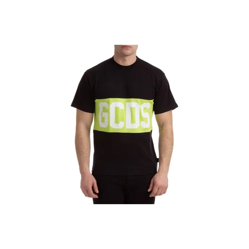 GCDS T-Shirts Men Yellow-2