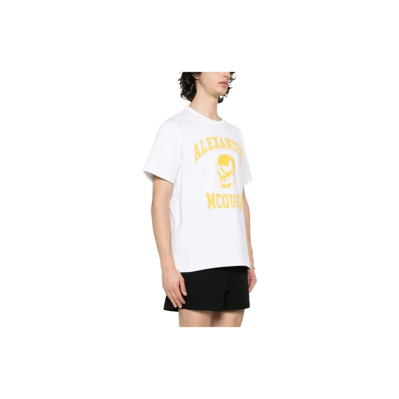 Alexander McQueen SS24 T Shirt Men's White-3