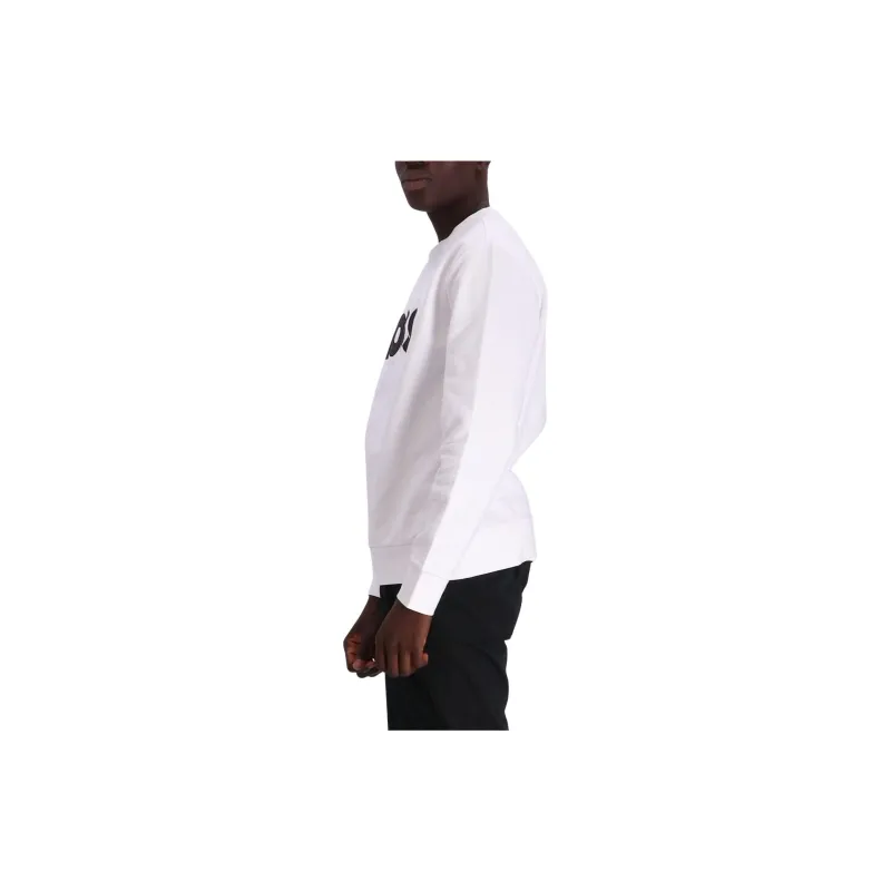 HUGO BOSS Logo patch Cotton Sweatshirt-4