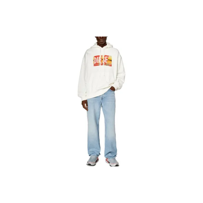 DIESEL Sweatshirts Men White-1