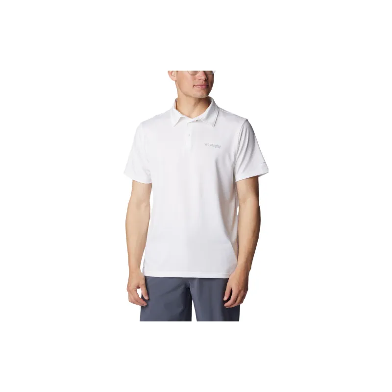 Columbia Hike Polo Shirts Men White-2