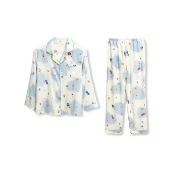 WANANNI Pajama Set Women's Sky Blue