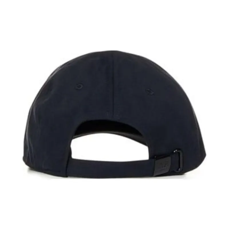 C.P.Company Cotton Baseball Caps Unisex Marine Blue-2