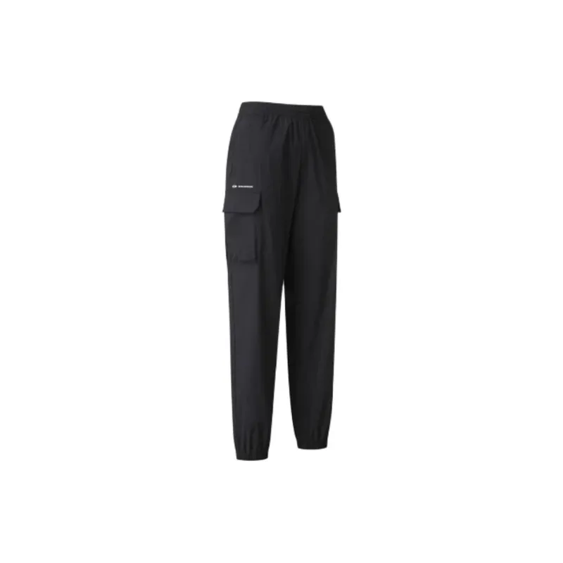 SALOMON Knitted Sweatpants Men's Black-2