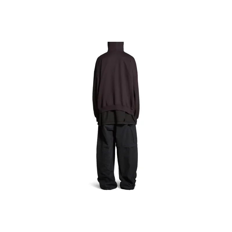 Balenciaga SS24 LO_VE Sweatshirt Loose Fit Style Unisex Black-3