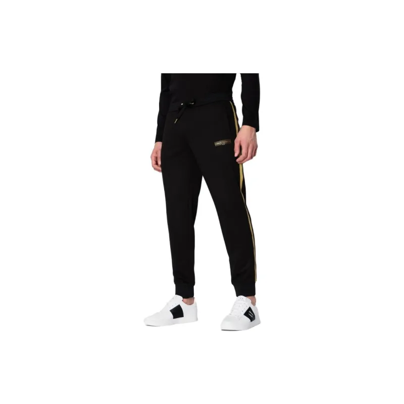 ARMANI EXCHANGE SS23 Knitted Sports Pants Men's Black-4
