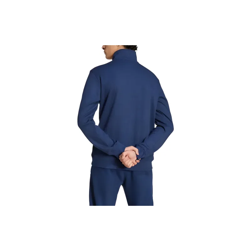 Adidas Trefoil Essentials Waffle 1/2 Zip Sweatshirt-2