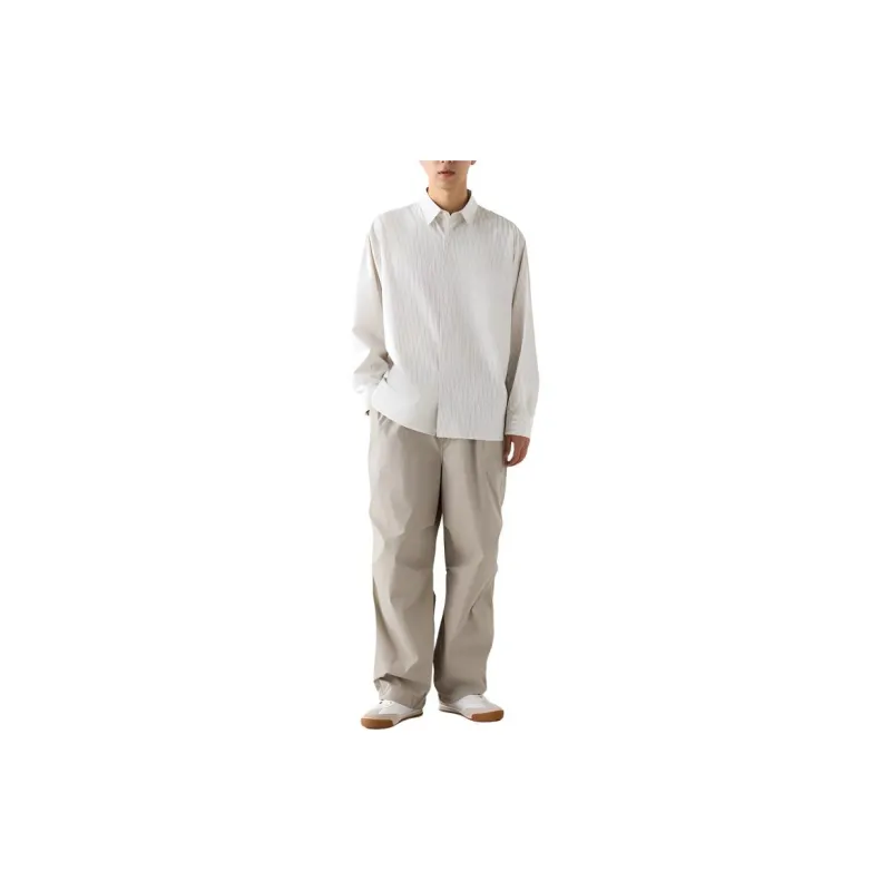 UNIQLO C Collection Shirts Unisex 01 Ivory-2