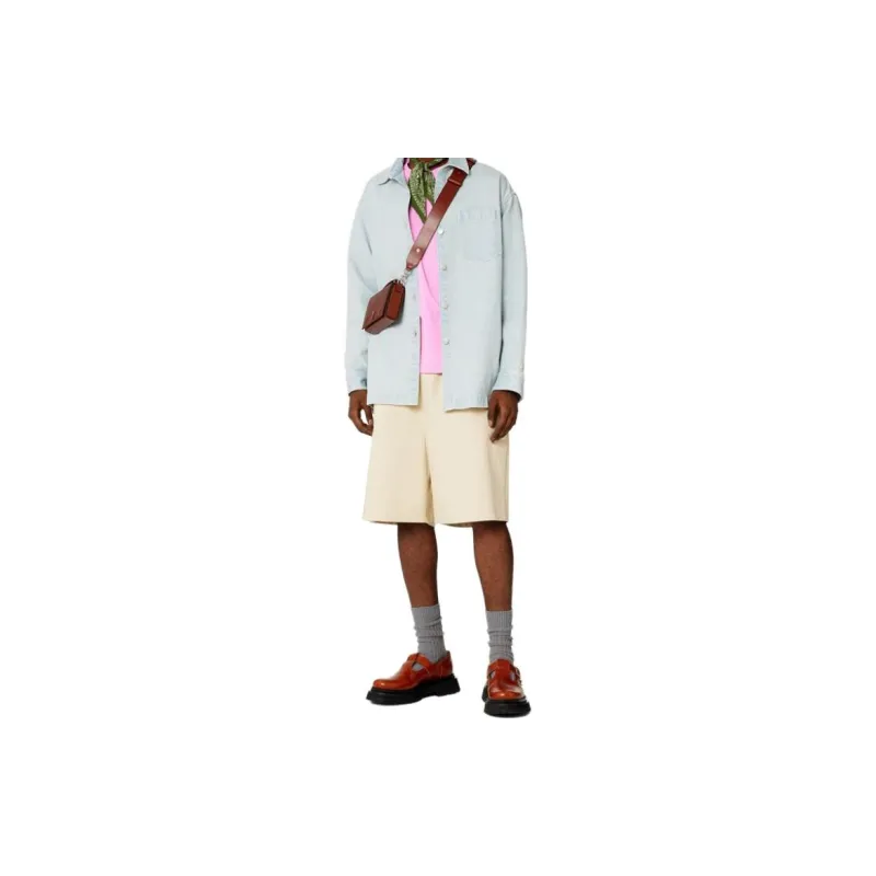AMIPARIS Casual Shorts Men Vanilla-2
