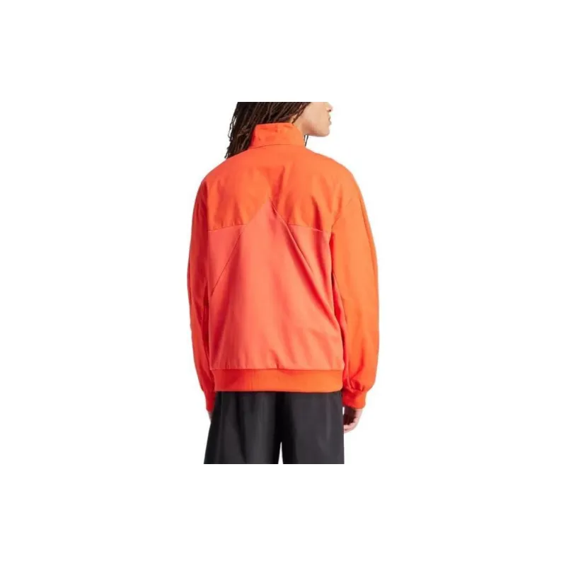 Adidas Material Mix Track Jacket Jackets Coats Men's Orange-2