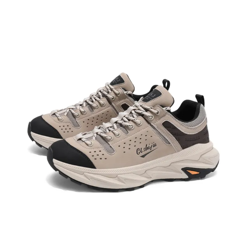GONGLANGSHIJIA Lightweight Low Top Casual Shoes Men's-10