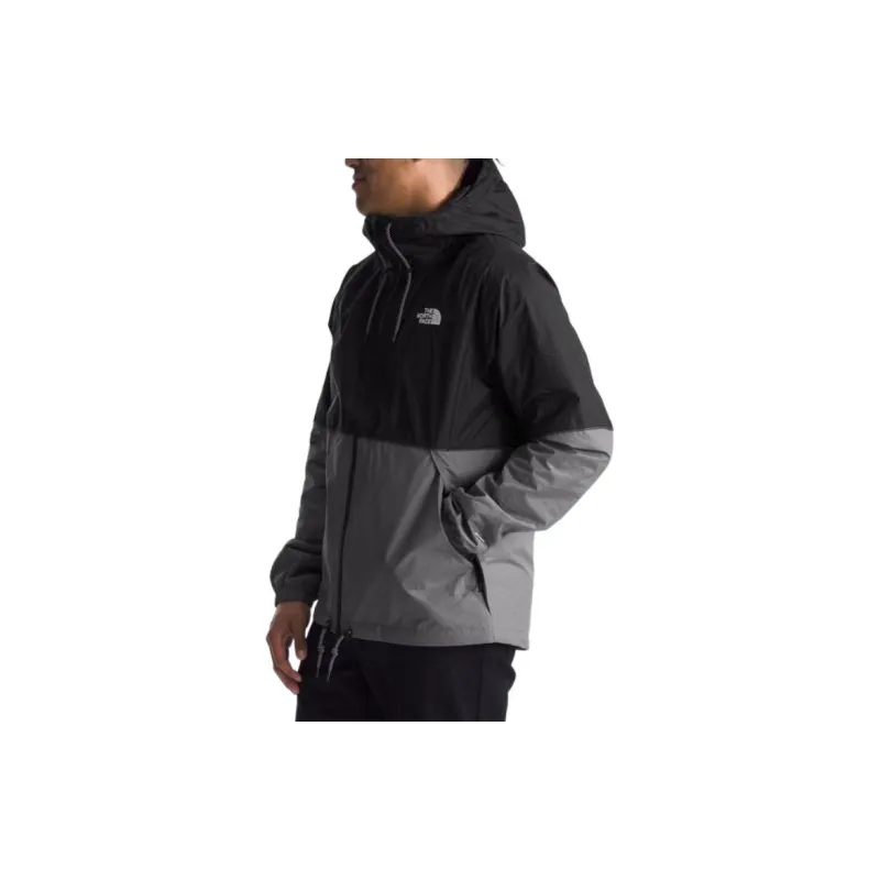 THE NORTH FACE Antora Waterproof And Breathable Windbreaker Jacket Men's Black Gray-3