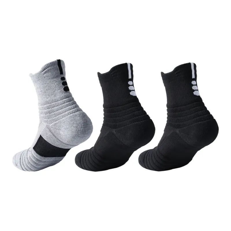 Brute Rabbit Basketball Socks Men's 3 Pack Available In Three Colors-49