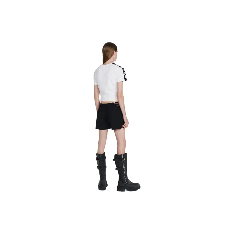 DION LEE SS24 LINGERIE SHORT Casual Shorts Unisex Black-1