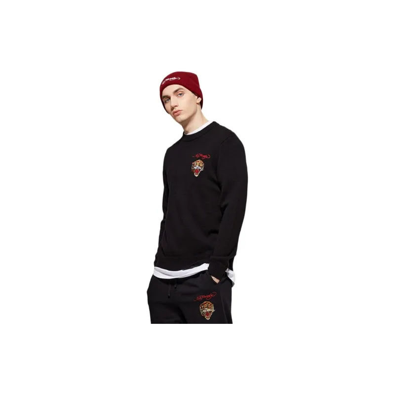 Ed Hardy Knitwear Men Black E1OWM030-4
