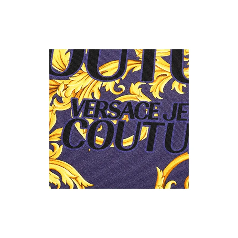 VERSACE JEANS COUTURE Knitted Sweatpants Men's Yellow-3