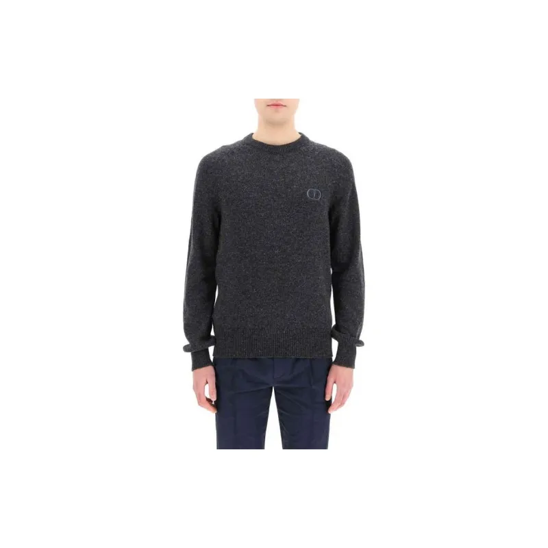 DIOR Quarterly New Products Sweaters Men Gray-3