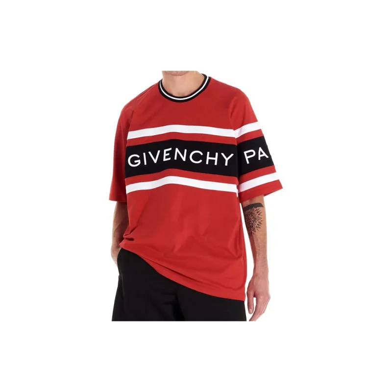 Givenchy T Shirts Men Red-4