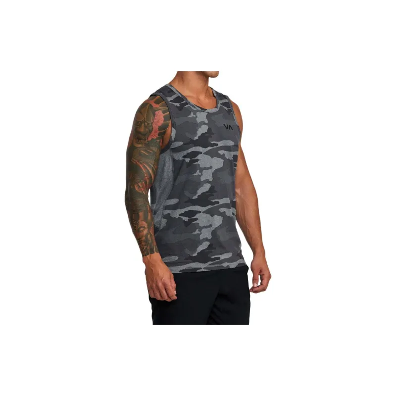 RVCA Tank Tops Men's Camouflage-4