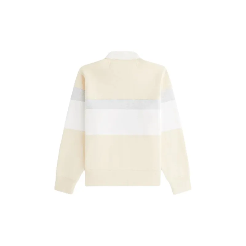 KITH FW24 Emery New York Rugby Polo Shirt Women's Beige-1