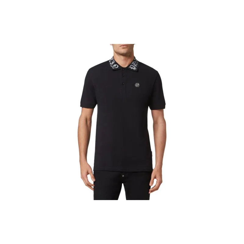 PHILIPP PLEIN Tm Short sleeve Polo Shirt-2