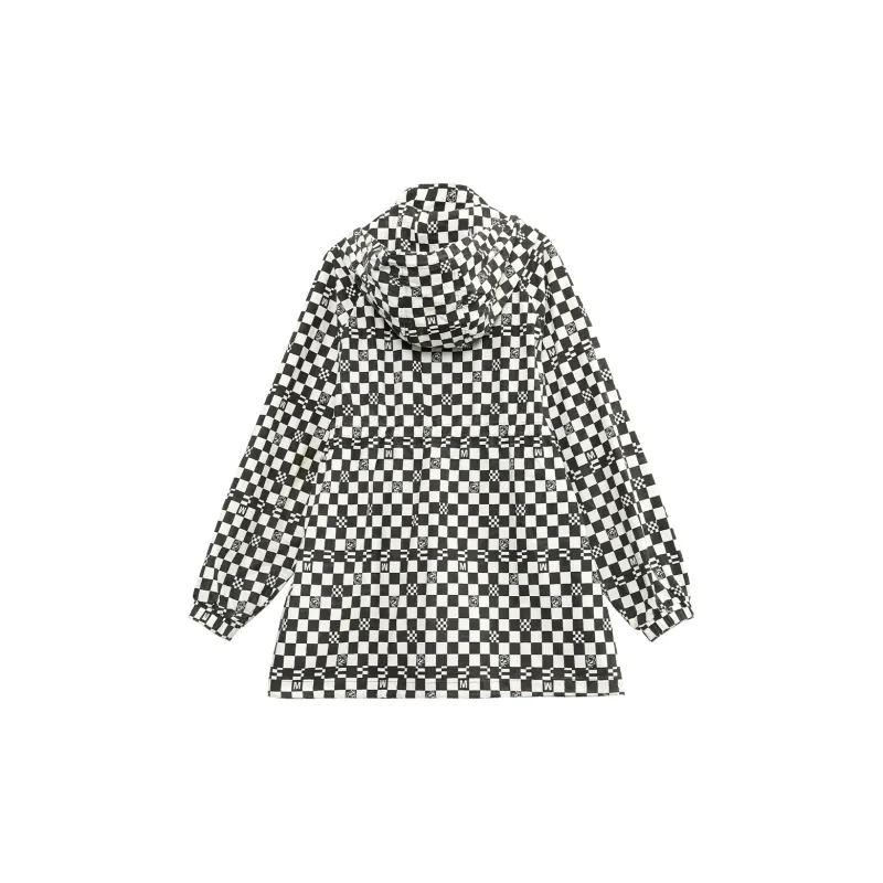MUGUOGUOMU Trench Coat Women's Multicolor-1