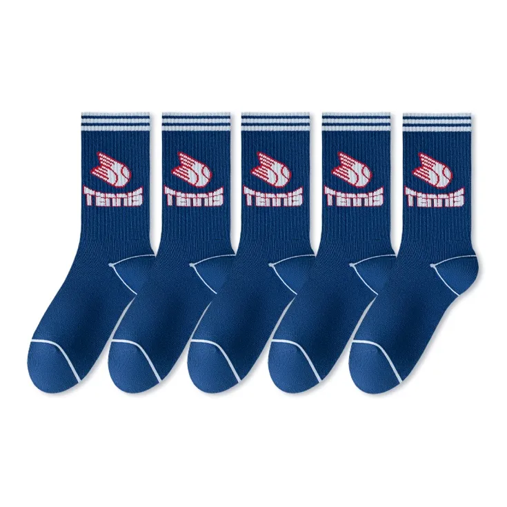 ROBINHOOD Mid Calf Socks Women's 5 Pack-12
