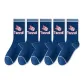 5 Pack Blue Pattern