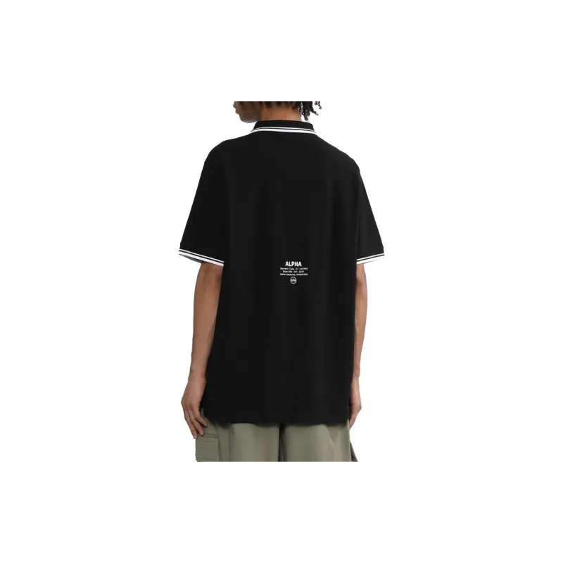 Alpha Industries SS24 Polo Shirt Unisex-3