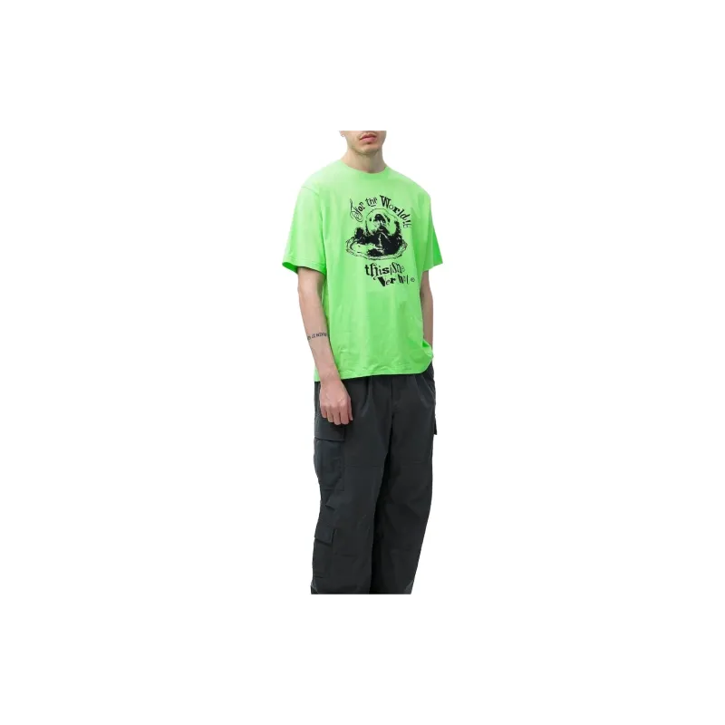 Thisisneverthat SS24 T Shirt Unisex Light Green-3