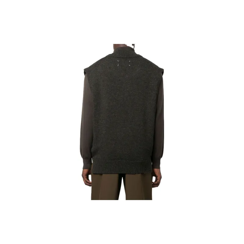 Maison Margiela Vests Unisex Black-2