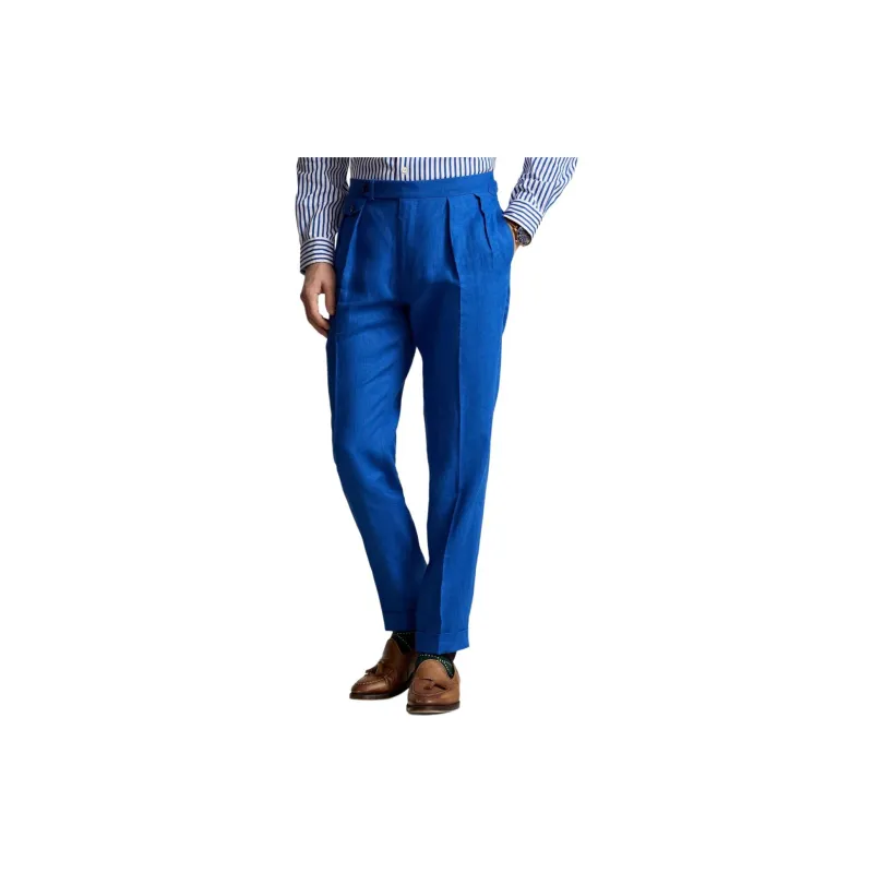Polo Ralph Lauren SS24 Suit Trouser Men's Cobalt Blue-2