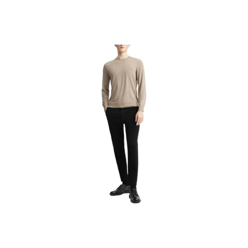 THEORY Casual Pants Men Black-2