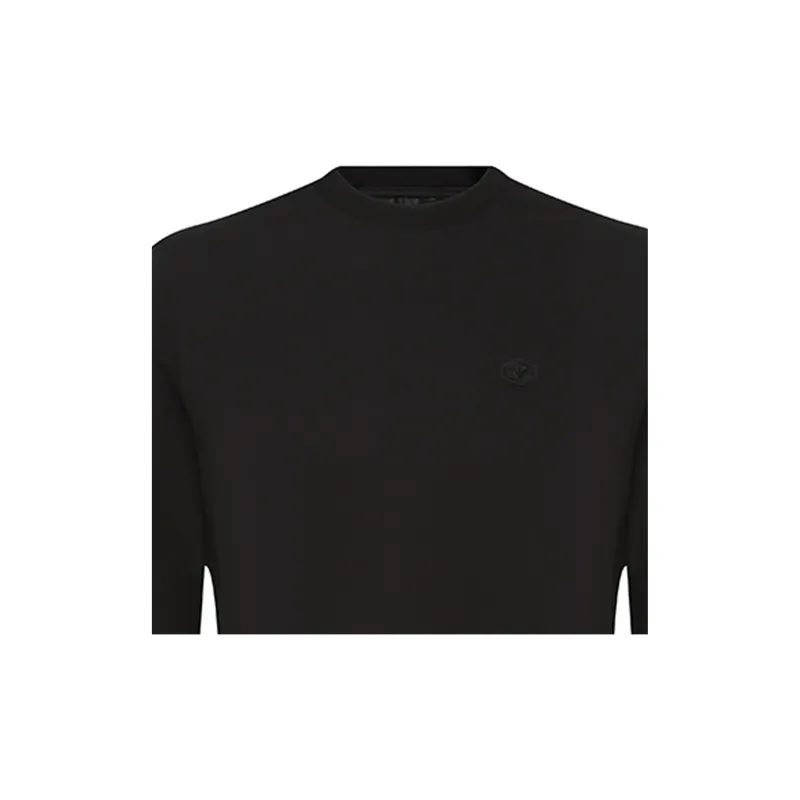 EMPORIO ARMANI Logo patch T shirt-5