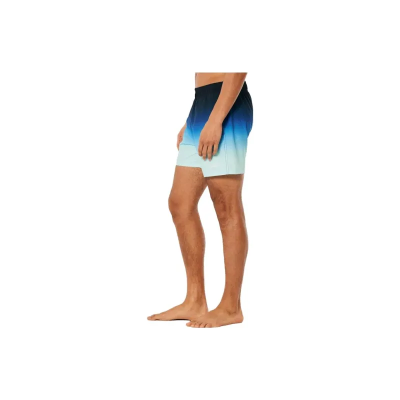 Hollister Swimming Shorts Men's Black To Mint Green Gradient-3