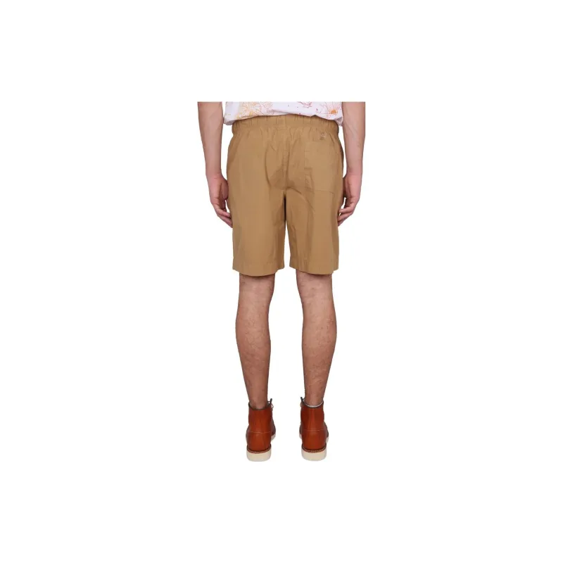 PS By Paul Smith Logo Patch Drawstring Deck Shorts-4